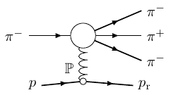 Diffractive reaction recoil reduction 2
